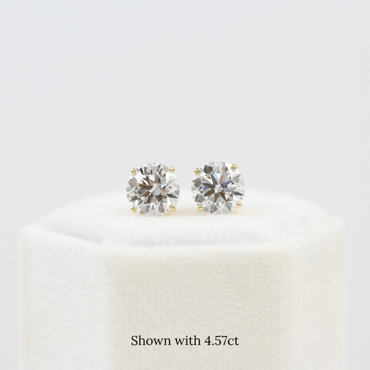 Earrings The Classic Stud Earrings - Lab-Grown Diamond