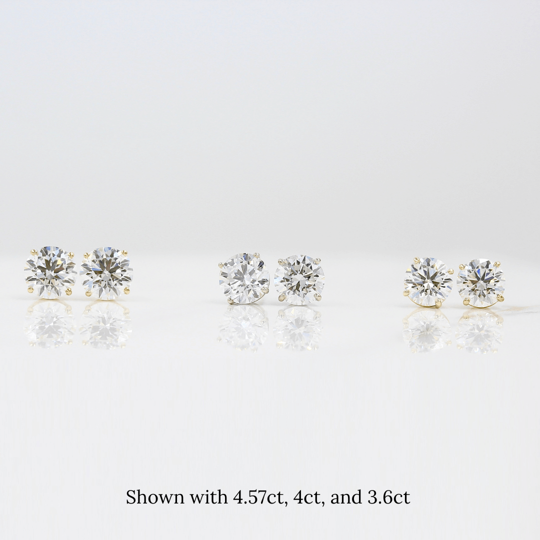 Earrings The Classic Stud Earrings - Lab-Grown Diamond