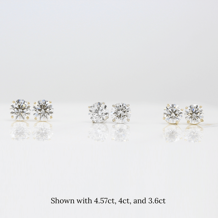Earrings The Classic Stud Earrings - Lab-Grown Diamond