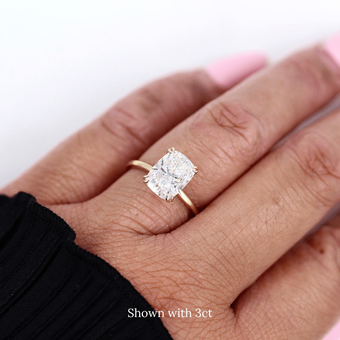 Engagement Ring The Serena Ring (Elongated Cushion)