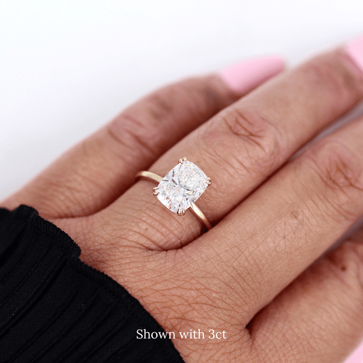 Engagement Ring The Serena Ring (Elongated Cushion)