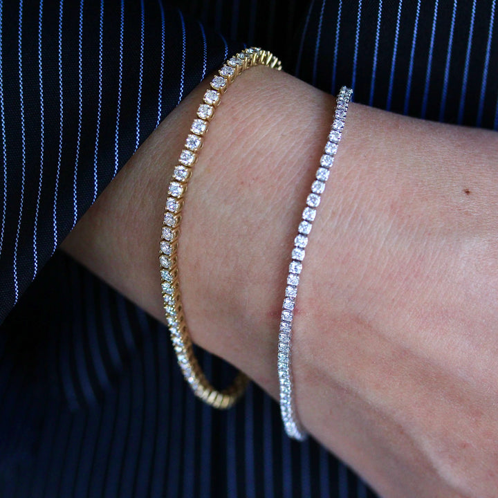Bracelet 14k White Gold / 2.05ct total weight The 2ct Classic Lab-Grown Diamond Tennis Bracelet in White Gold
