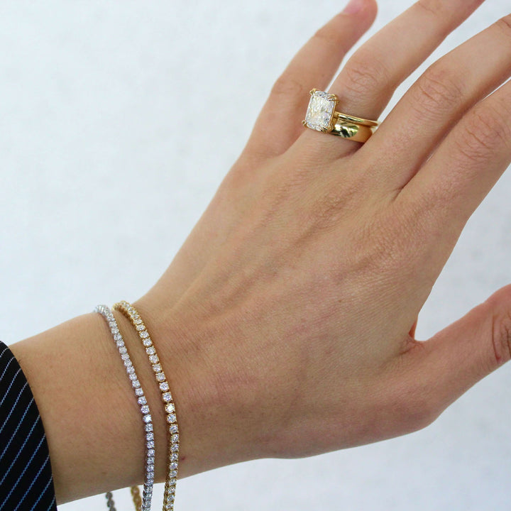 Bracelet 14k White Gold / 2.05ct total weight The 2ct Classic Lab-Grown Diamond Tennis Bracelet in White Gold