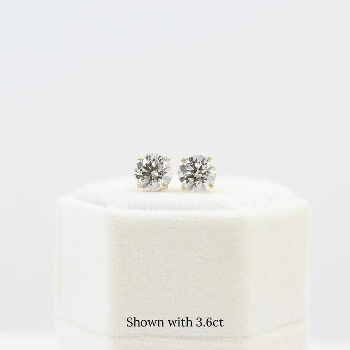 Earrings The Classic Stud Earrings - Lab-Grown Diamond