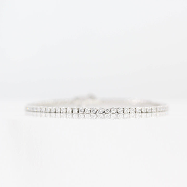 Bracelet 14k White Gold / 2.05ct total weight The 2ct Classic Lab-Grown Diamond Tennis Bracelet in White Gold