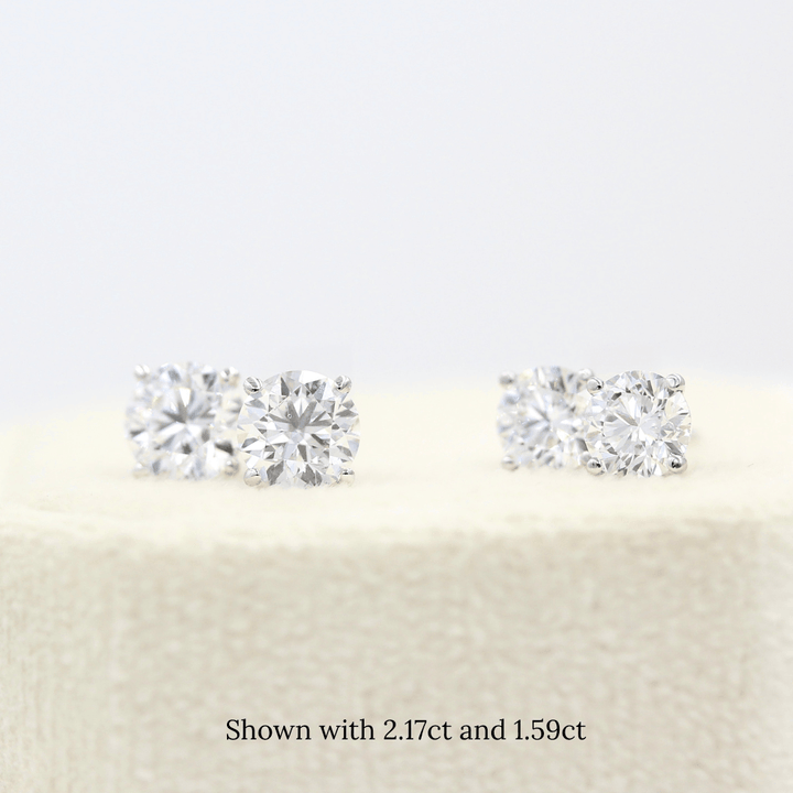 Earrings The Classic Stud Earrings - Lab-Grown Diamond