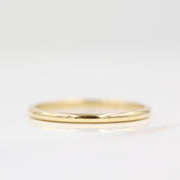 Ready to Ship Ring Classic Stacking Band in Yellow Gold