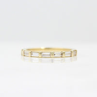 Ready to Ship Ring 14k Yellow Gold The Horizon Wedding Band in Yellow Gold