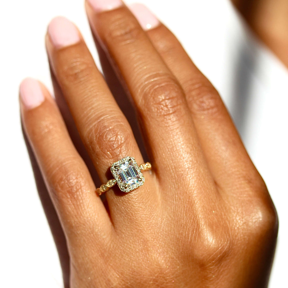 Engagement Ring The Isla Ring (Emerald)