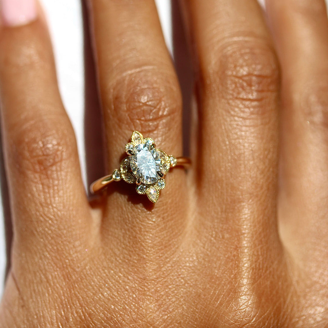 Engagement Ring The Harlow Ring (Oval)