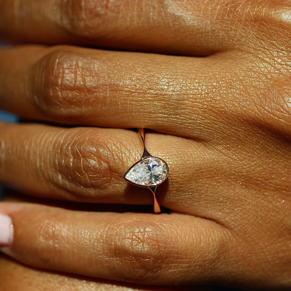 Engagement Ring The Stevie Ring (Pear)