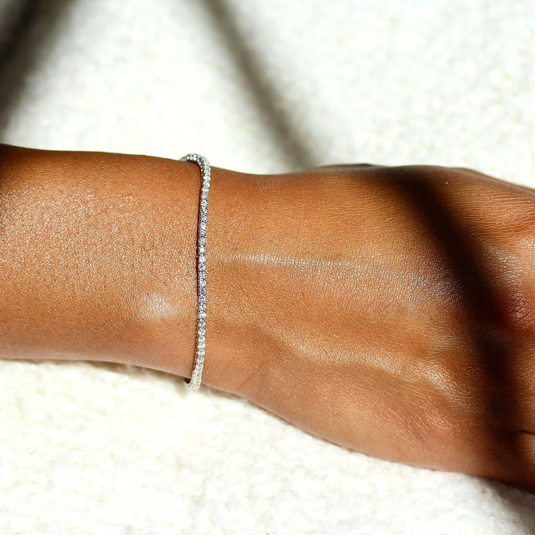Bracelet 14k White Gold / 2.05ct total weight The 2ct Classic Lab-Grown Diamond Tennis Bracelet in White Gold