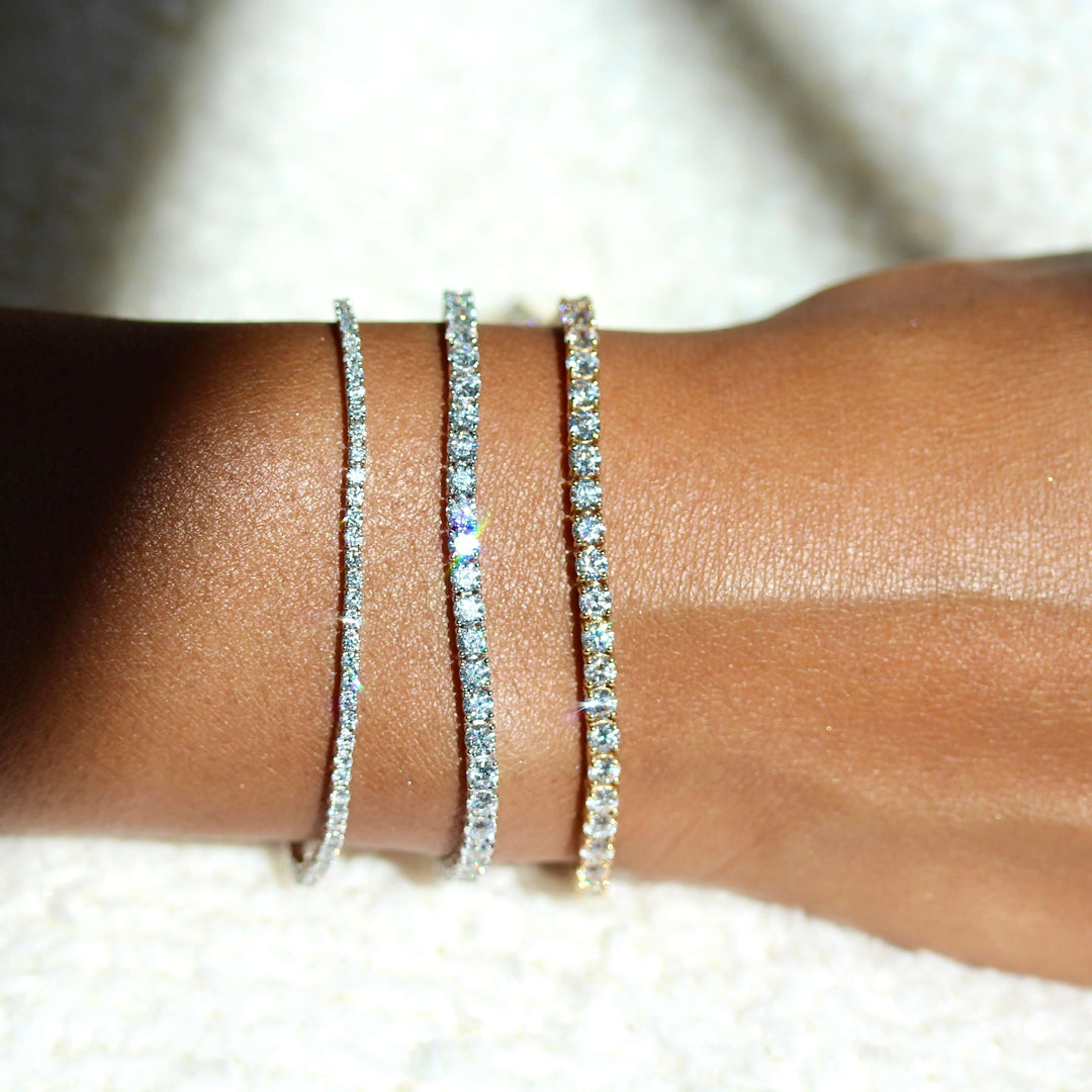 Bracelet 14k White Gold / 2.05ct total weight The 2ct Classic Lab-Grown Diamond Tennis Bracelet in White Gold