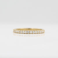 Ready to Ship Ring 14k Yellow Gold The Elizabeth Wedding Band in Yellow Gold