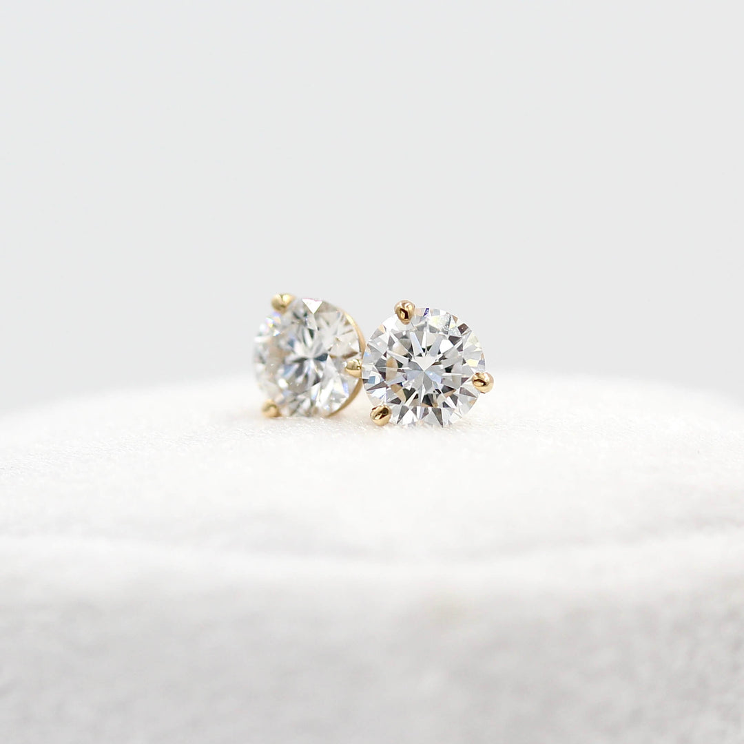 Earrings Martini Mounting Diamond Studs