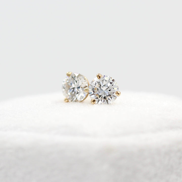 Earrings Martini Mounting Diamond Studs