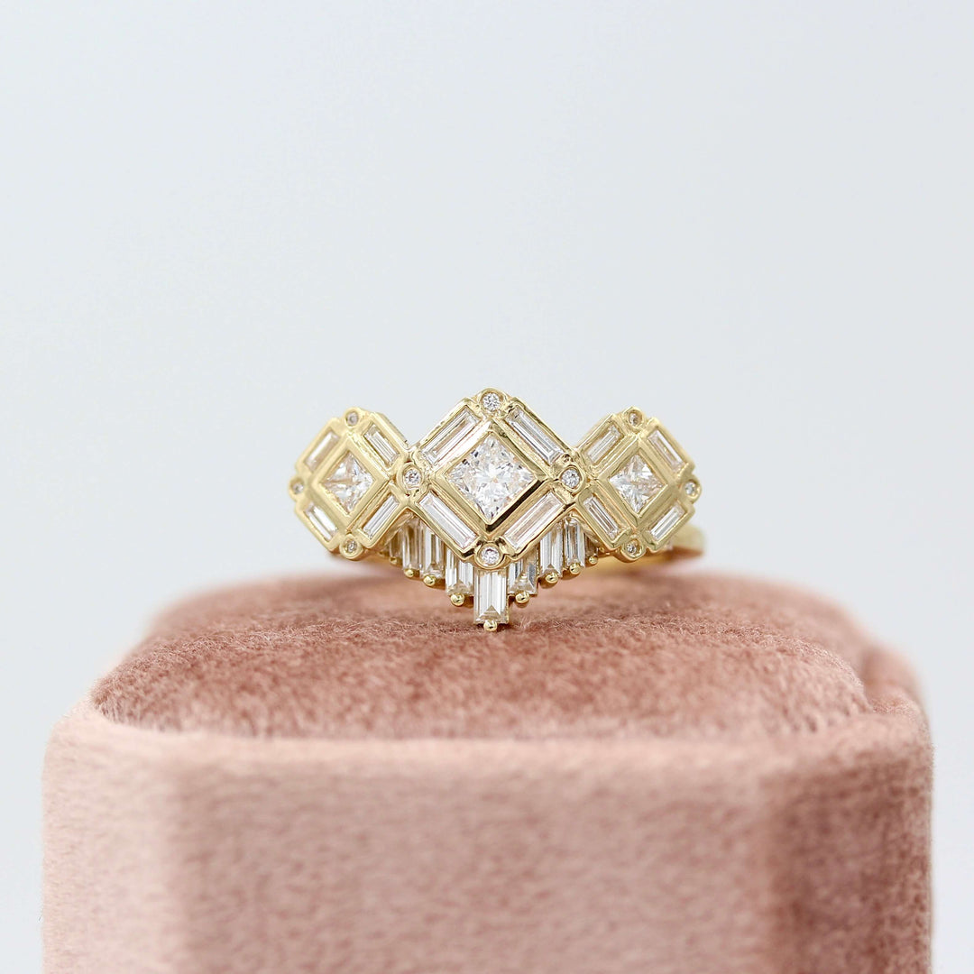 Ready to Ship Ring 14k Yellow Gold The Darby Ring in Yellow Gold with Lab-Grown Diamond