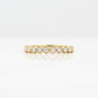 Wedding Band 14k Yellow Gold The Jackie Wedding Band in Yellow Gold