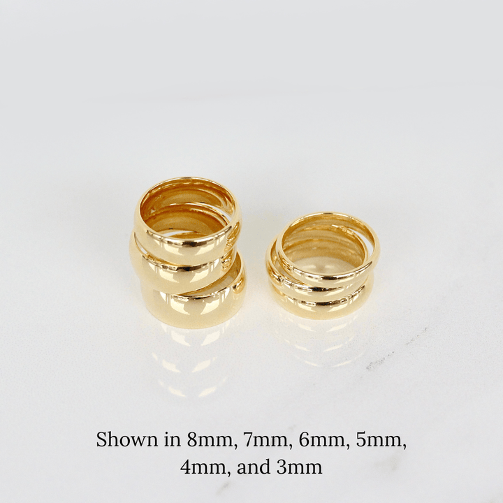 Wedding Band The Domed Cigar Band