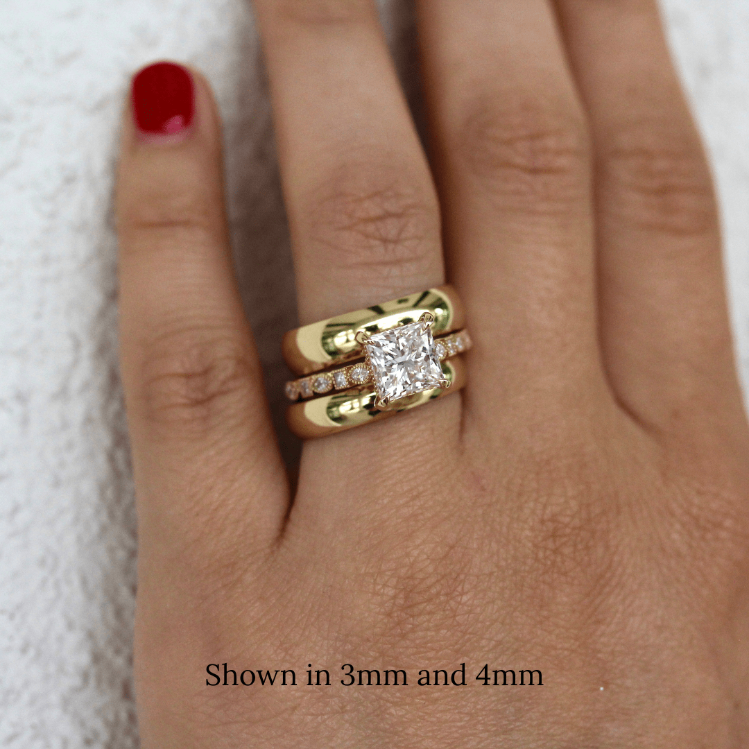 Wedding Band The Domed Cigar Band