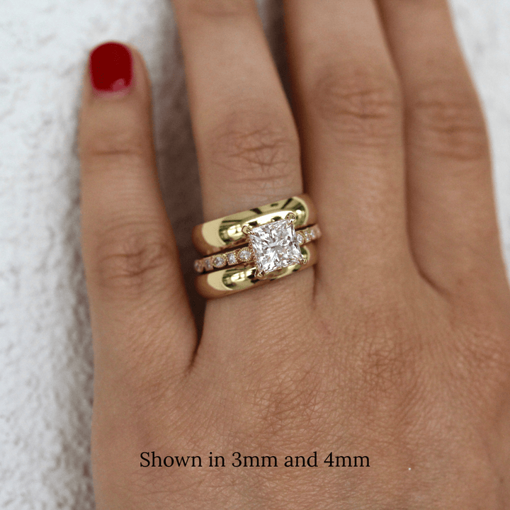 Wedding Band The Domed Cigar Band