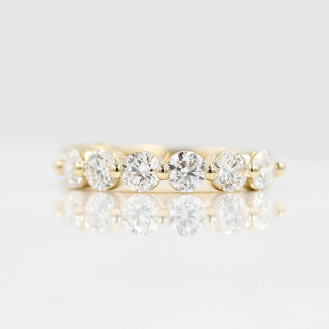 Ready to Ship Ring 14k Yellow Gold The Melody Wedding Band in Yellow Gold