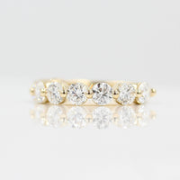 Ready to Ship Ring 14k Yellow Gold The Melody Wedding Band in Yellow Gold