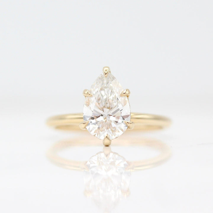 Engagement Ring The Paige Hidden Halo Ring (Pear)