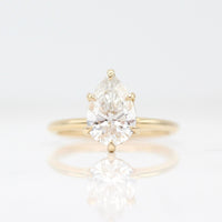 Engagement Ring The Paige Hidden Halo Ring (Pear)