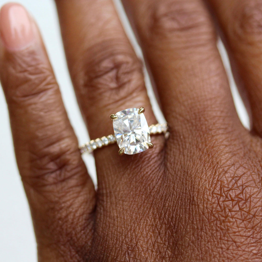 Engagement Ring The Paris Hidden Halo Ring