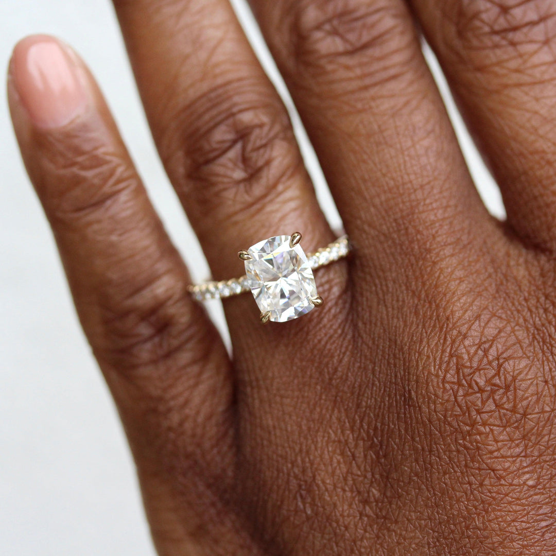 Engagement Ring The Paris Hidden Halo Ring