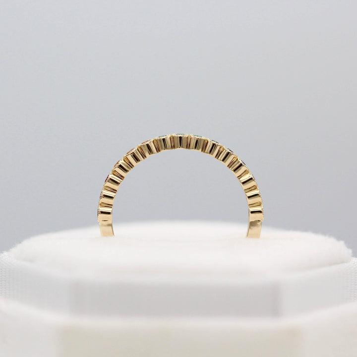 Wedding Band The Rainbow Pride Ring