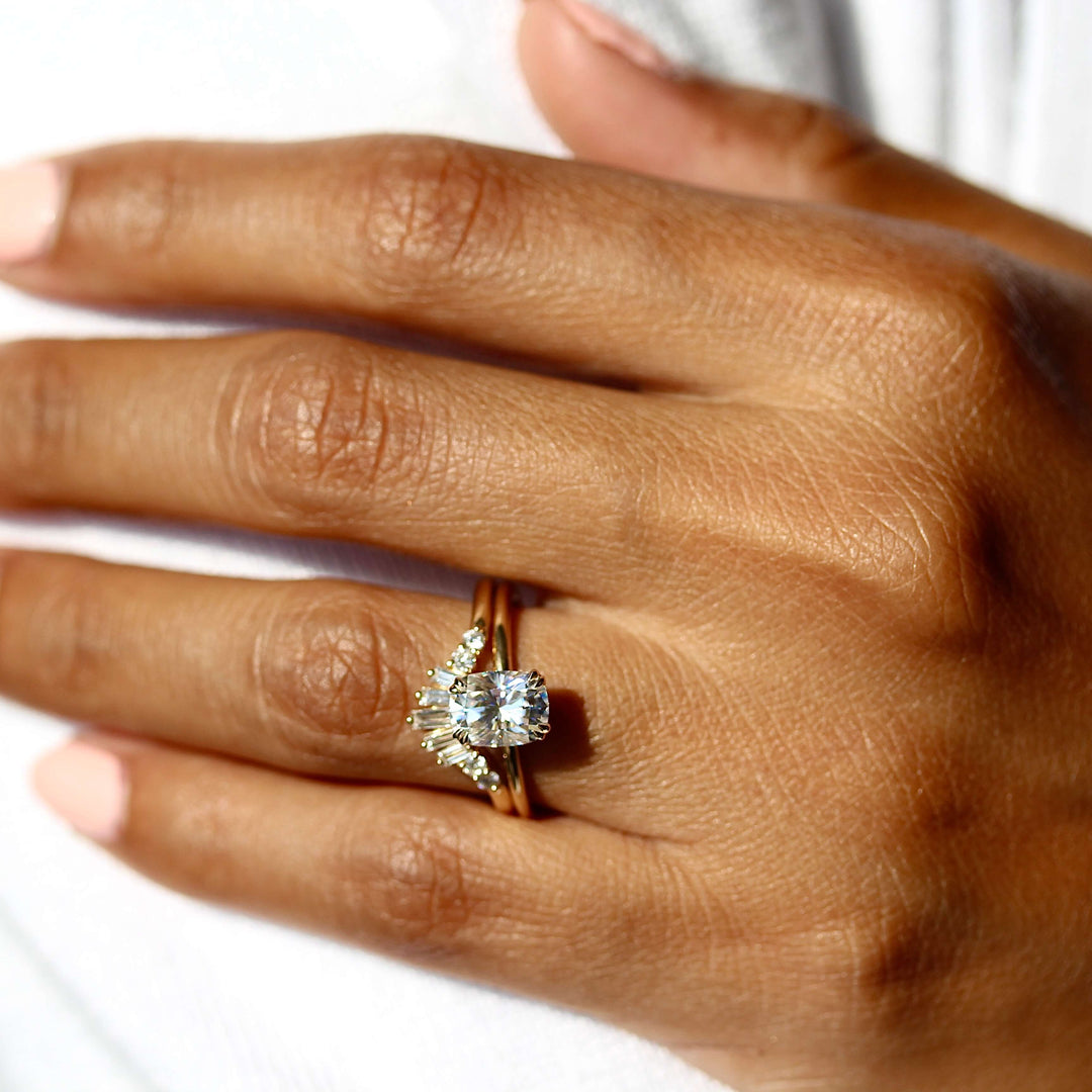 Engagement Ring The Serena Ring (Elongated Cushion)