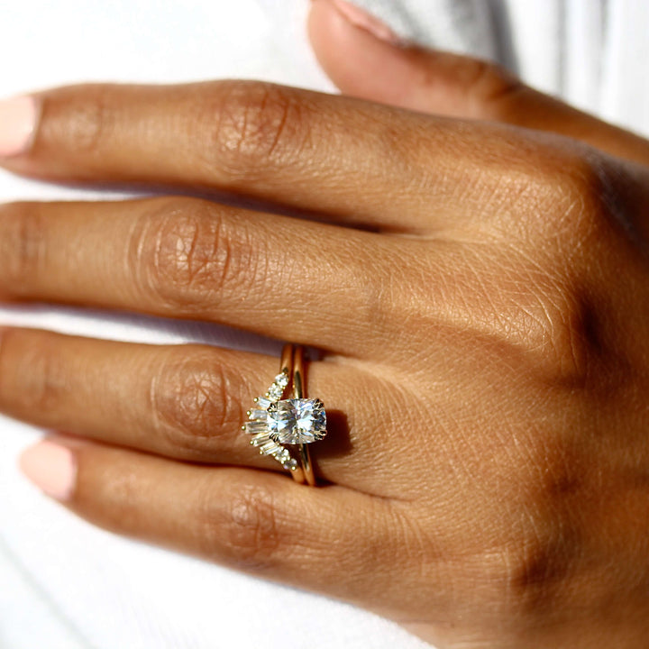 Engagement Ring The Serena Ring (Elongated Cushion)