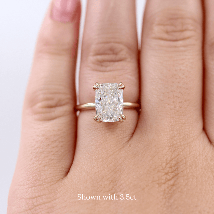 Engagement Ring The Serena Ring (Elongated Cushion)