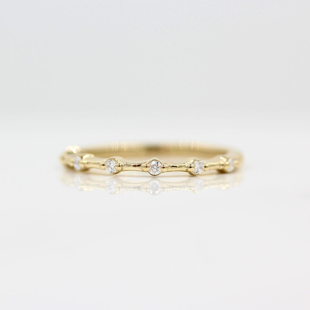 Ready to Ship Ring 14k Yellow Gold The Sloane Wedding Band in Yellow Gold