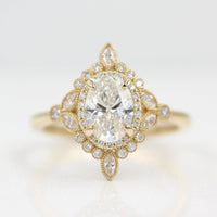 Ready to Ship Ring 14k Yellow Gold The Stella Ring in Yellow Gold with 1.05ct Lab-Grown Diamond