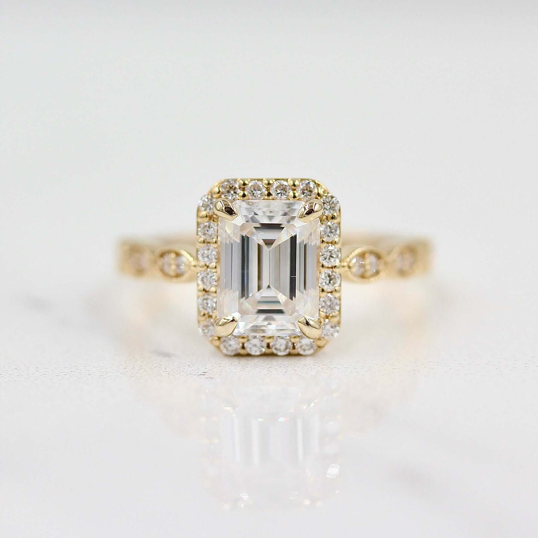 Engagement Ring The Isla Ring (Emerald)