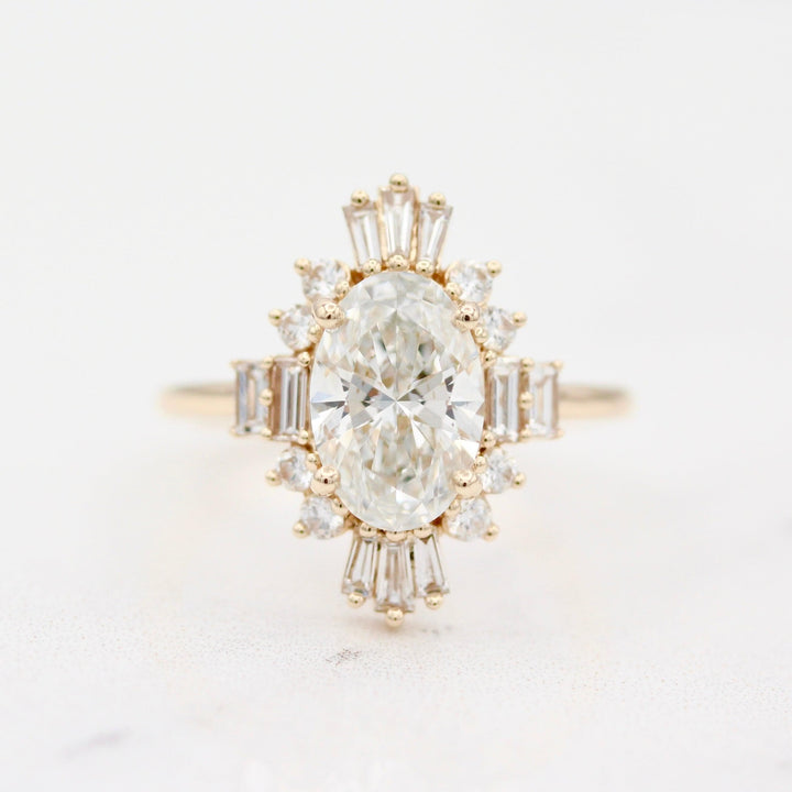 The Kortni Antique Style Engagement Ring