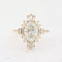 The Kortni Antique Style Engagement Ring