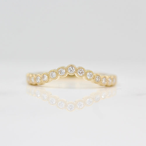Wedding Band The Florence Contour Wedding Band