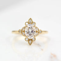 Engagement Ring The Harlow Ring (Oval)