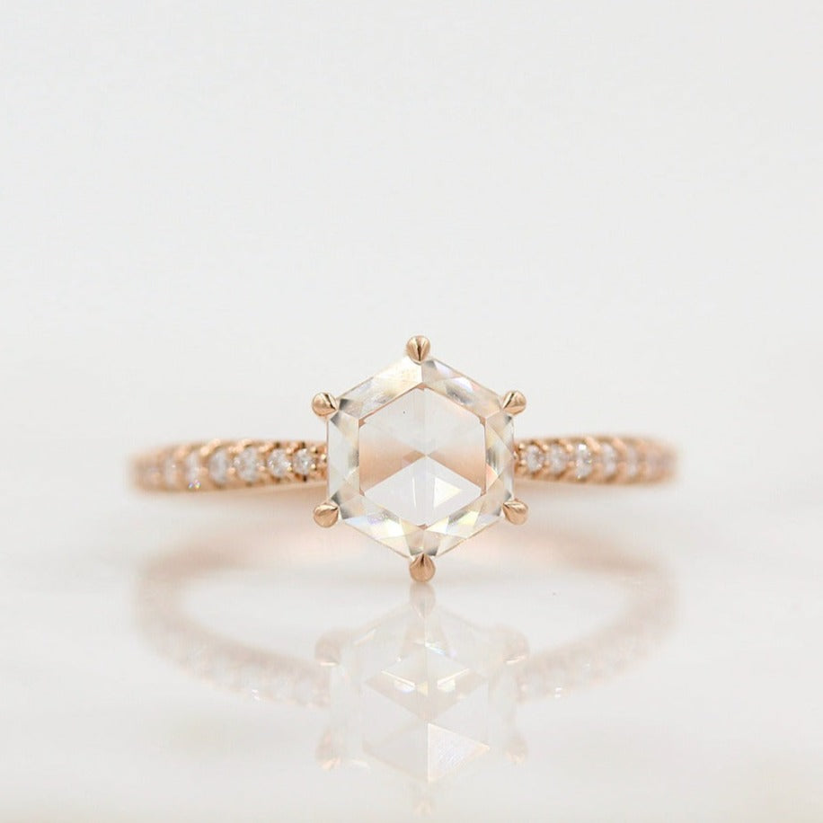 Engagement Ring The Aurora Ring (Hexagon)