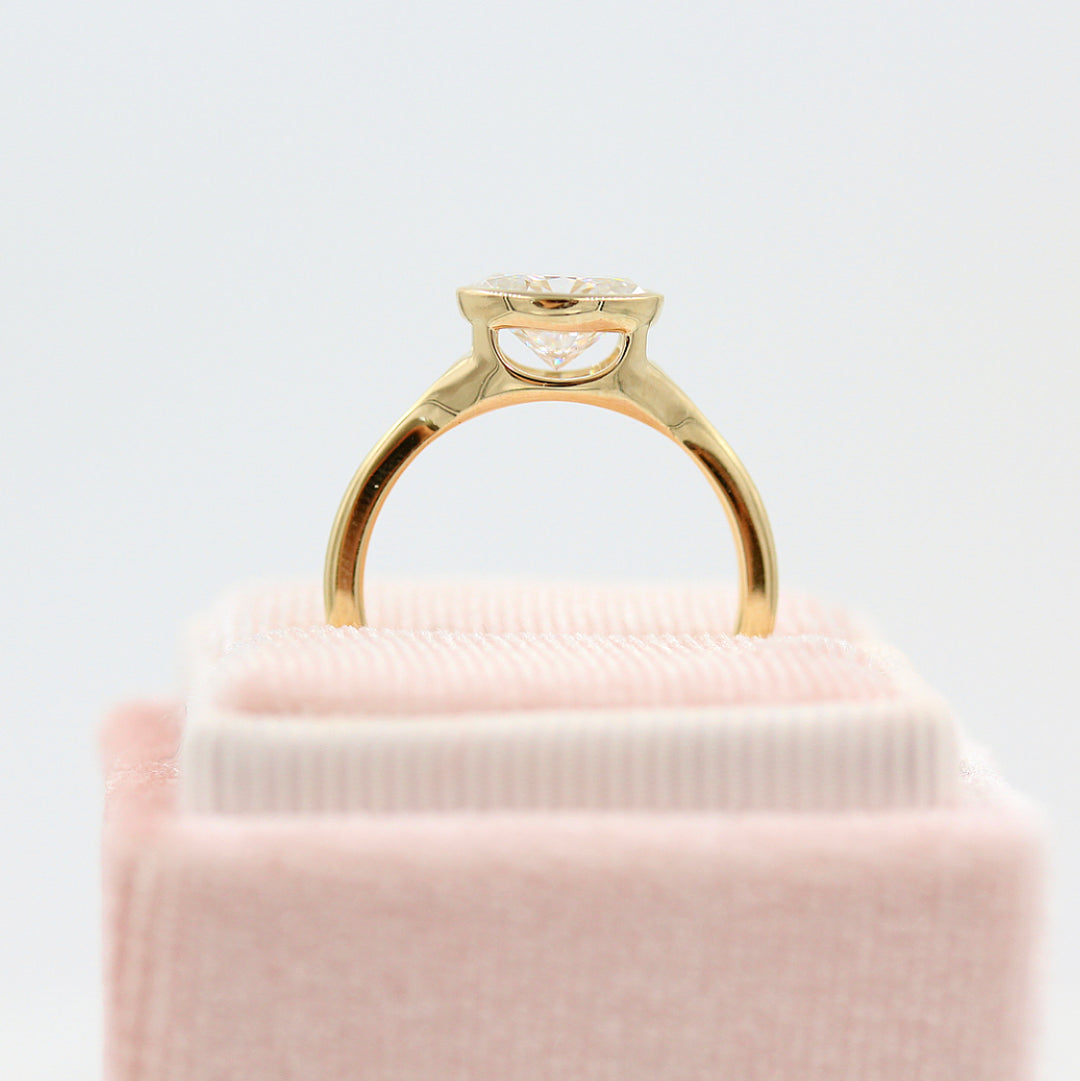 Engagement Ring The Stevie Ring (East-West Oval)