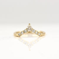 Engagement Ring The Pinnacle Wedding Band