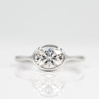Engagement Ring The Stevie Ring (East-West Oval)