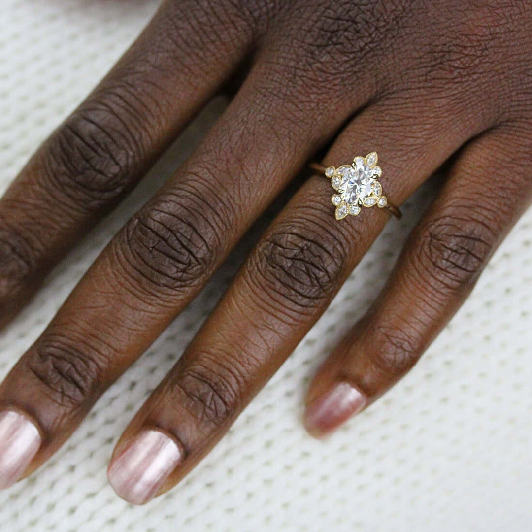 Engagement Ring The Harlow Ring (Oval)