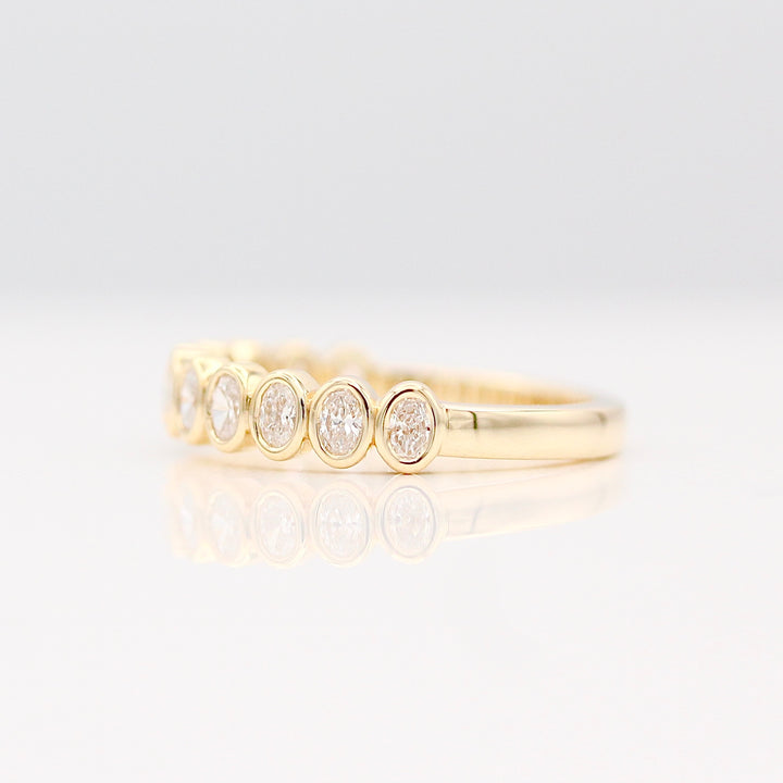 The Sammy Wedding Band (Oval)