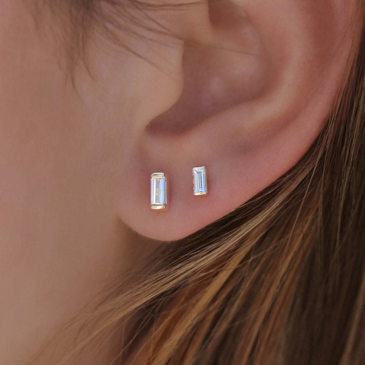 Earrings The Baguette Earrings