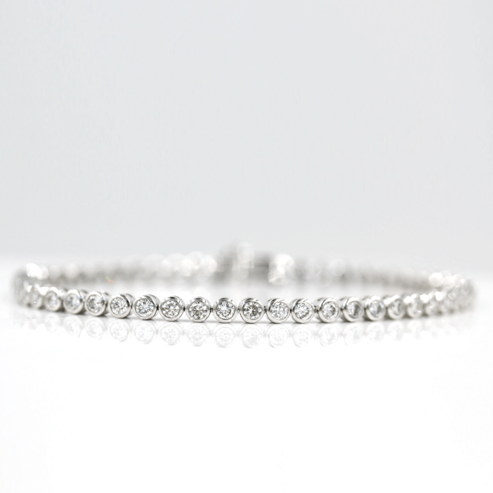 Bracelet The Bezel Lab-Grown Diamond Tennis Bracelet
